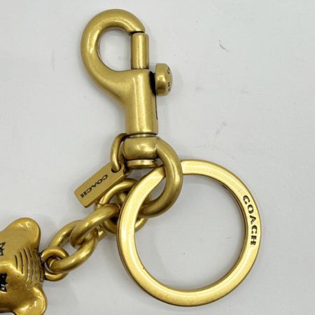  COACH コーチ クリーチャーパピーバッグチャーム 子ねこ CC569 IML38