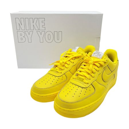  NIKE ナイキ BY YOU エアフォース 1 スニーカー 28.5cm US11.5 エアフォース１ BY YOU イエロー