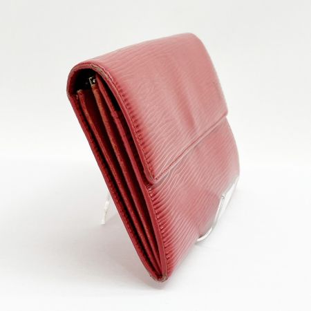  LOUIS VUITTON ルイヴィトン  エピ ポシェットポルトモネクレディ M63577 レッド