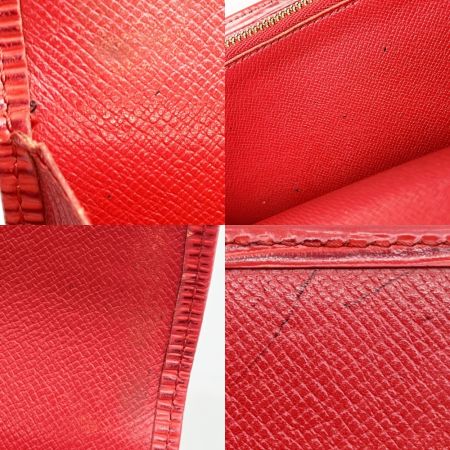  LOUIS VUITTON ルイヴィトン  エピ ポシェットポルトモネクレディ M63577 レッド