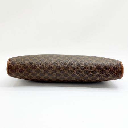  CELINE セリーヌ マカダム クラッチバッグ セカンドバッグ M06 ブラウン