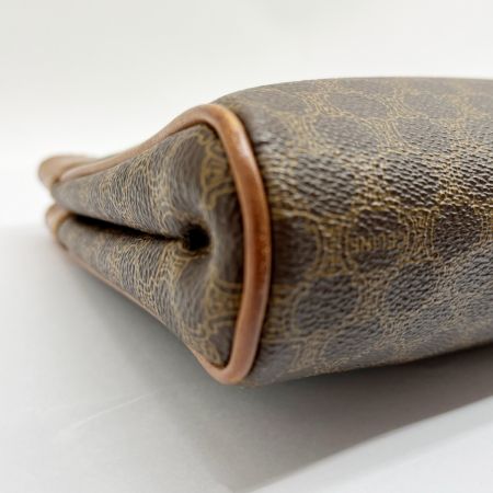  CELINE セリーヌ マカダム クラッチバッグ セカンドバッグ M06 ブラウン