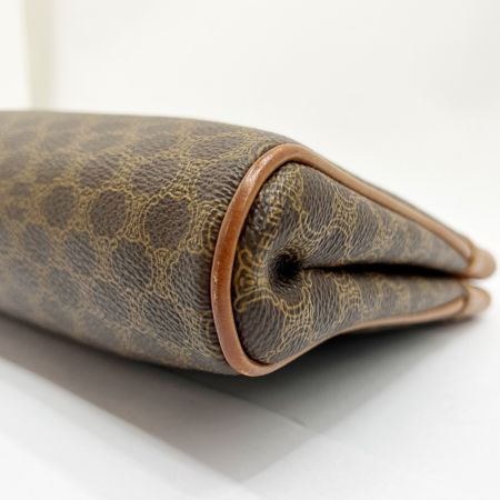  CELINE セリーヌ マカダム クラッチバッグ セカンドバッグ M06 ブラウン