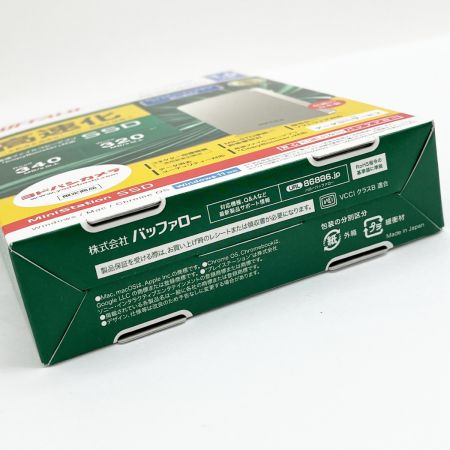   外付けSSD ポータブル ヨドバシカメラ限定モデル SSD-PGF1.0U3-G/Y