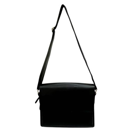  TIDING タイディング ショルダーバッグ レザー メッセンジャー ブラック