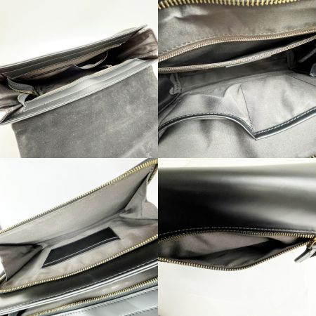  TIDING タイディング ショルダーバッグ レザー メッセンジャー ブラック