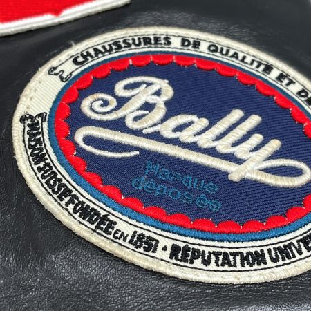  BALLY バリ バリー ボディーバッグ レザー ワッペン ブラック