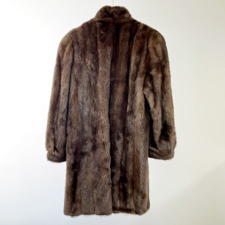  iwasaki イワサキ 岩さき 毛皮ハーフコート 13号 レディース アウター ブラウン