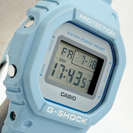  CASIO カシオ 腕時計 G-SHOCK クォーツ スカイブルー DW-5600SC