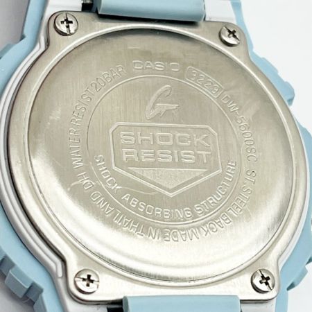  CASIO カシオ 腕時計 G-SHOCK クォーツ スカイブルー DW-5600SC