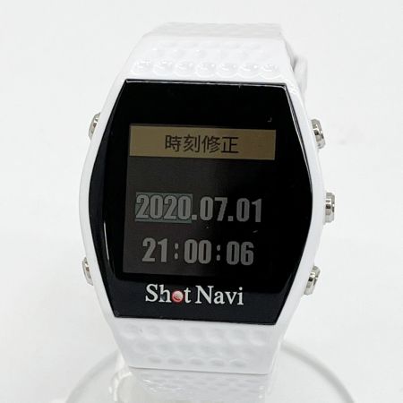  ShotNavi Infinity  GPSゴルフナビ 距離計 ホワイト