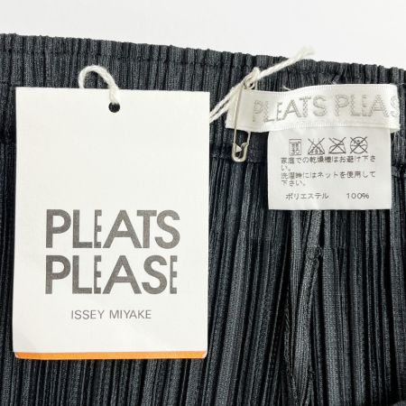  ISSEY MIYAKE イッセイミヤケ PLEATSPLEASE パンツ サイズ0 ブラック