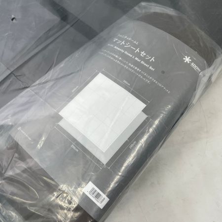  snowpeak スノーピーク アメニティドームL マットシートセット SET-121H