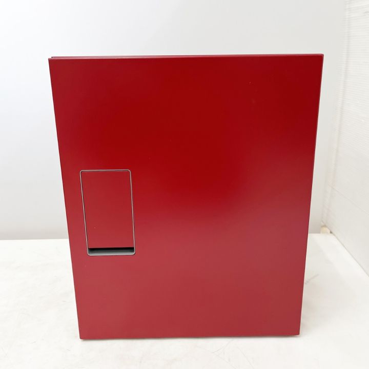 ナスタ 宅配ボックス 鍵・NOロック 350/275/140mm 15kg レッド - 中古