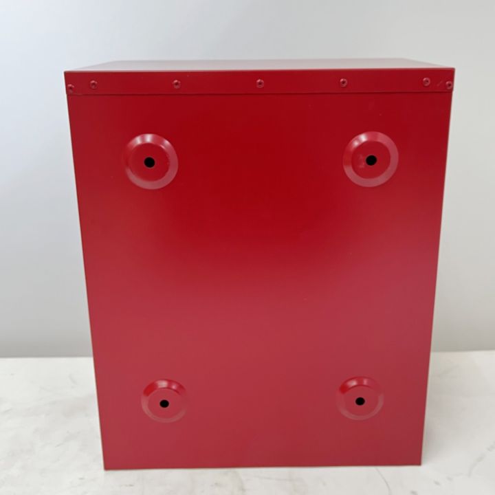 ナスタ 宅配ボックス 鍵・NOロック 350/275/140mm 15kg レッド - 中古