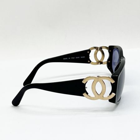  CHANEL シャネル サングラス ココマーク ゴールド ブラック