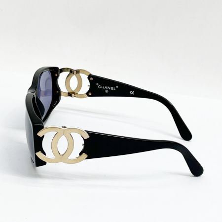  CHANEL シャネル サングラス ココマーク ゴールド ブラック