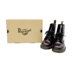 ◆◆ Dr.Martens ドクターマーチン US7 レディース 箱付 1480 ブラウン Bランク