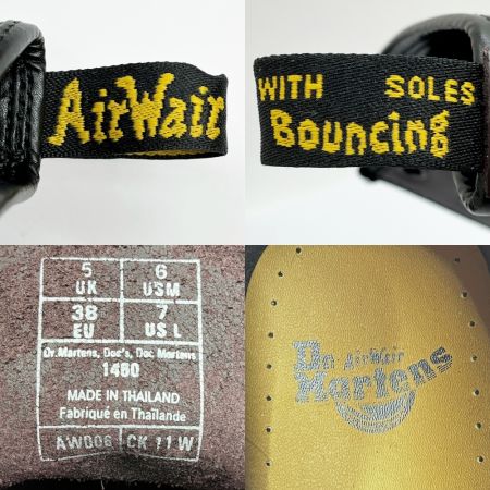  Dr.Martens ドクターマーチン US7 レディース 箱付 1480 ブラウン