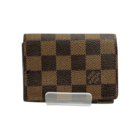  LOUIS VUITTON ルイヴィトン カードケース ダミエ アンヴェロップ・カルト ドゥ ヴィジット N62920