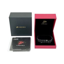 ◆◆  コアフォースループ 70 ブレスレット  ケース付 COREFORCE ﾌﾞﾗｯｸ Bランク