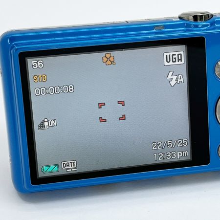  CASIO カシオ デジタルカメラ EX-ZS10 ブルー