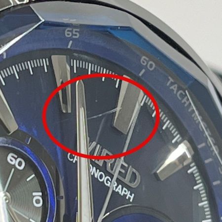  ALBA アルバ 腕時計 WIRED ワイアード クォーツ ステンレススチール ネイビー 7t12-0at0