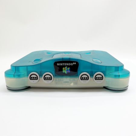   Nintendo64 NUS-001 クリアブルー 任天堂 ゲーム機 
