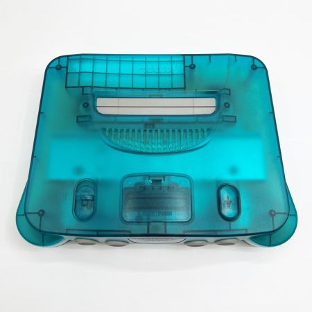   Nintendo64 NUS-001 クリアブルー 任天堂 ゲーム機 