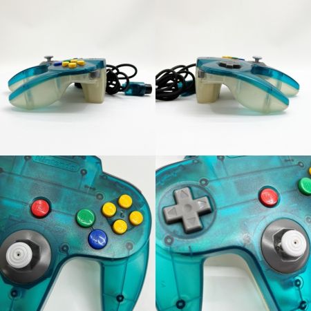   Nintendo64 NUS-001 クリアブルー 任天堂 ゲーム機 