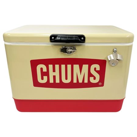  CHUMS チャムス スチールクーラーボックス 54L ハード CH62-1802 ベージュ