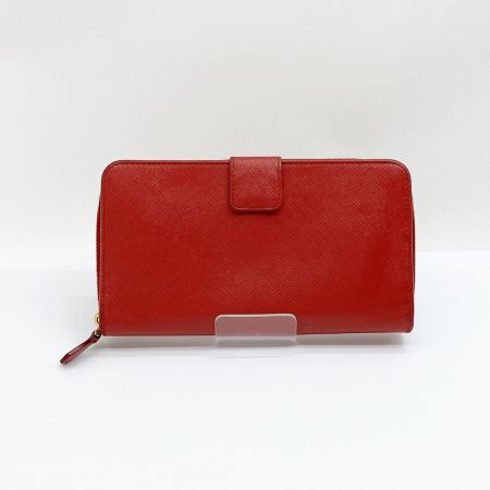  PRADA プラダ 長財布 レザー レディース  1ML029 レッド