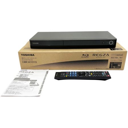  TOSHIBA 東芝 Blu-rayレコーダー REGZAブルーレイ 1TB 2022年製 DBR-W1010