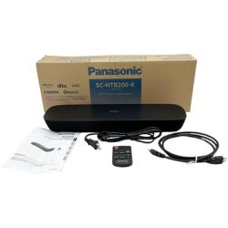 ◆◆ Panasonic パナソニック シアターバー 2024年製 Bluetooth SC-HTB200-K ブラック　 Bランク