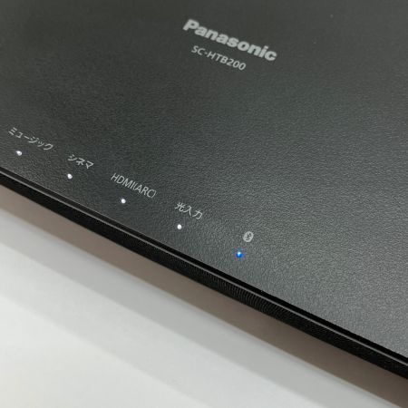  Panasonic パナソニック シアターバー 2024年製 Bluetooth SC-HTB200-K ブラック　