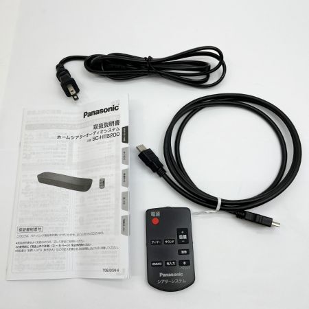  Panasonic パナソニック シアターバー 2024年製 Bluetooth SC-HTB200-K ブラック　