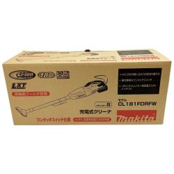 ◆◆ MAKITA マキタ 充電式クリーナー 掃除機 CL181FDRFW ホワイト Aランク