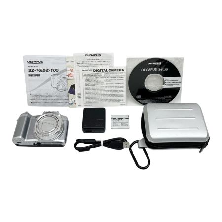  OLYMPUS オリンパス コンパクトデジタルカメラ シルバー SZ-16