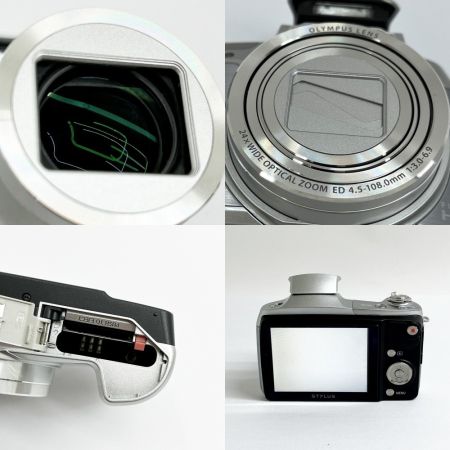  OLYMPUS オリンパス コンパクトデジタルカメラ シルバー SZ-16