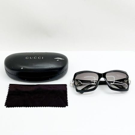  GUCCI グッチ サングラス GG インターロッキングG ケース付 レディース GG2598/S ブラック