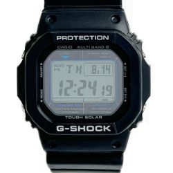 ◆◆ CASIO カシオ 腕時計 デジタルウォッチ G-SHOCK ブラックブルー GW-M5610U Bランク