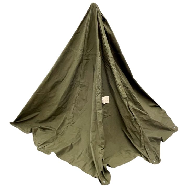 ポーランド軍 ポンチョテント 軍幕テント ポール欠品有り CLPO - 中古