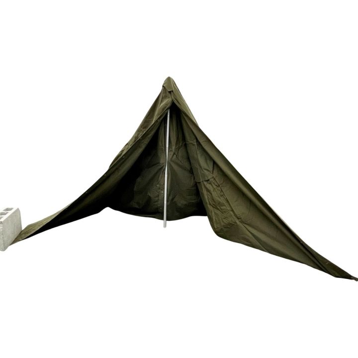 ポーランド軍 ポンチョテント 軍幕テント ポール欠品有り CLPO - 中古