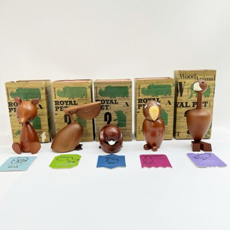  ベルメゾン 千趣会 ロイヤルペット 木製 置物 20種類 21体コンプリートセット オブジェ
