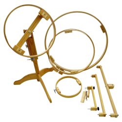 ◆◆ ヒンターバーグデザイン社 キルティングフープ 枠4種類 スタンドセット Bランク