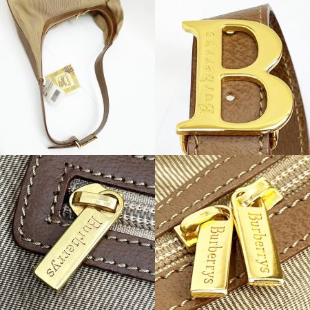  Burberrys バーバリーズ ショルダーバッグ 肩掛けカバン ナイロン LG108 ベージュ Farrier ベージュ