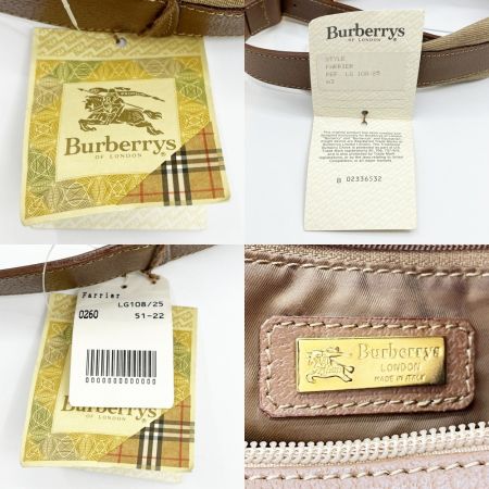  Burberrys バーバリーズ ショルダーバッグ 肩掛けカバン ナイロン LG108 ベージュ Farrier ベージュ