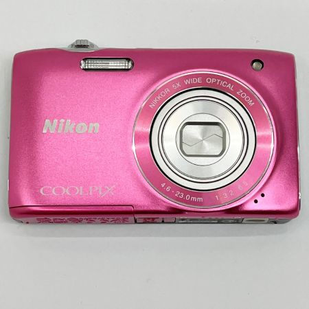  Nikon ニコン コンパクトデジタルカメラ COOLPIX S3100 フレッシュピンク