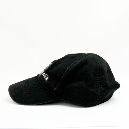  BALENCIAGA バレンシアガ BB MODE CAP キャップ 帽子 ブラック
