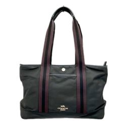◆◆ COACH コーチ ハンドバッグ トートバッグ 肩掛けカバン エリストート  レディース CA208 ブラック Bランク